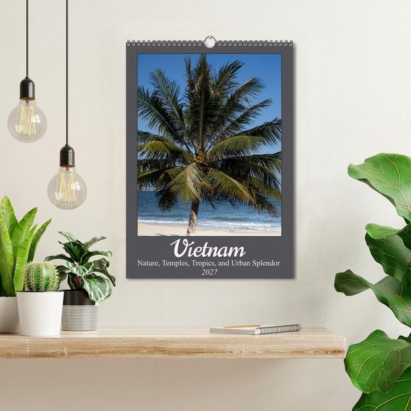 Produktbild: Vietnam &ndash; Nature, Temples, Tropics, and Urban Splendor (Wall Calendar 2027 DIN A3 portrait), CALVENDO 12 Month Wall Calendar