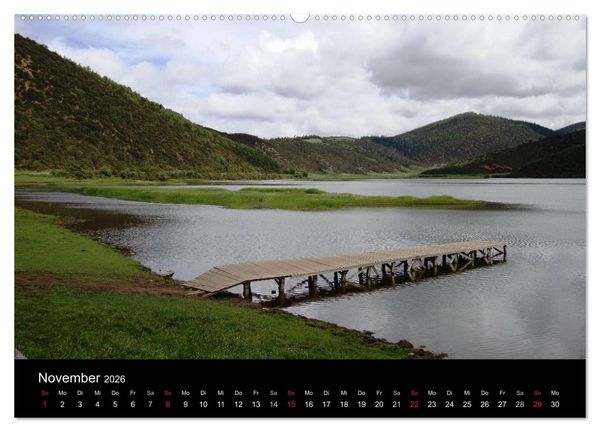 Produktbild: Impressionen aus China (Wandkalender 2026 DIN A2 quer), CALVENDO Monatskalender