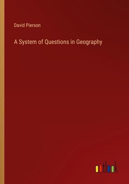 Produktbild: A System of Questions in Geography