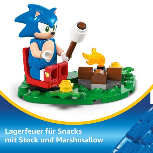 Produktbild: LEGO Sonic the Hedgehog Sonics Showdown am Lagerfeuer, Spielzeug 77001