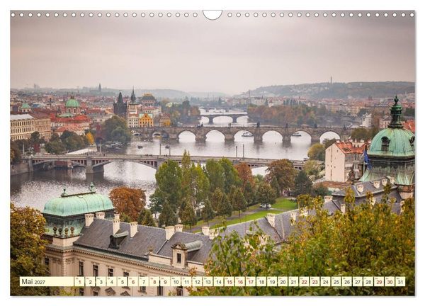 Produktbild: Die sch&ouml;ne Stadt Prag (Wandkalender 2027 DIN A3 quer), CALVENDO Monatskalender