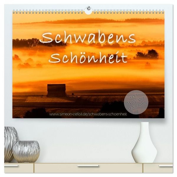 Produktbild: Schwabens Sch&ouml;nheit (hochwertiger Premium Wandkalender 2026 DIN A2 quer), Kunstdruck in Hochglanz