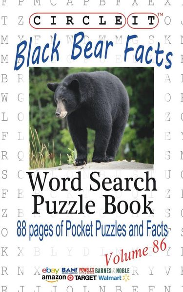 Produktbild: Circle It, Black Bear Facts, Word Search, Puzzle Book