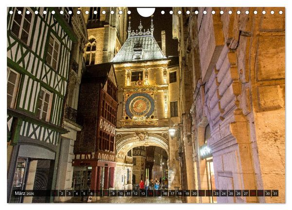 Produktbild: Blickpunkte der Normandie (Wandkalender 2026 DIN A4 quer), CALVENDO Monatskalender