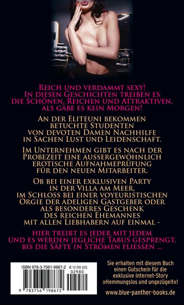 Produktbild: Die woll&uuml;stigen Partys der Sch&ouml;nen und Reichen | Erotische Geschichten