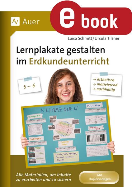 Produktbild: Lernplakate gestalten im Erdkundeunterricht 5-6