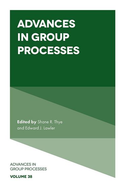 Produktbild: Advances in Group Processes