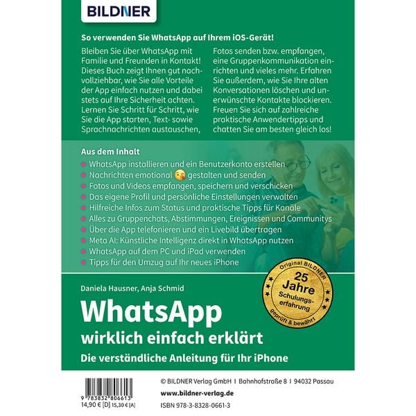 Produktbild: WhatsApp wirklich einfach erkl&auml;rt - Die verst&auml;ndliche Anleitung f&uuml;r Ihr iPhone