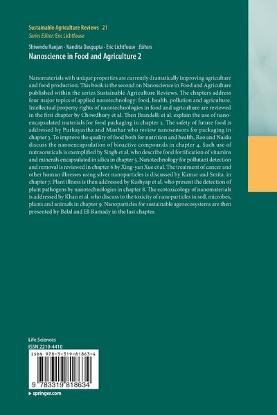 Produktbild: Nanoscience in Food and Agriculture 2