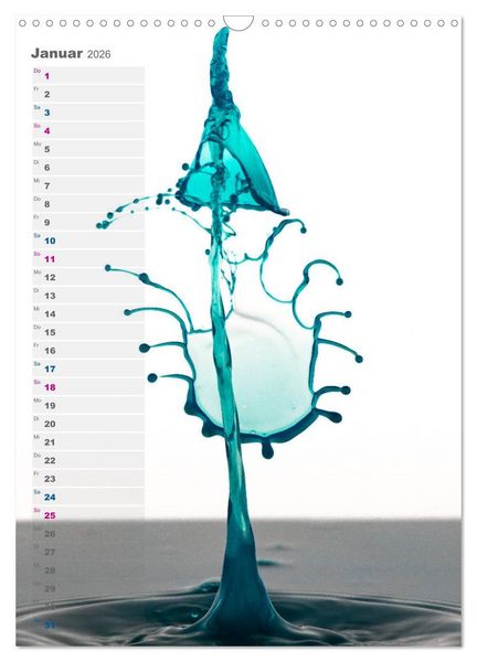 Produktbild: Farbenfreudig (Wandkalender 2026 DIN A3 hoch), CALVENDO Monatskalender