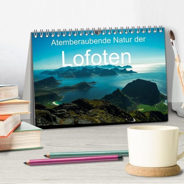 Produktbild: Atemberaubende Natur der Lofoten (Tischkalender 2027 DIN A5 quer), CALVENDO Monatskalender