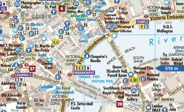 Produktbild: London, Borch Map