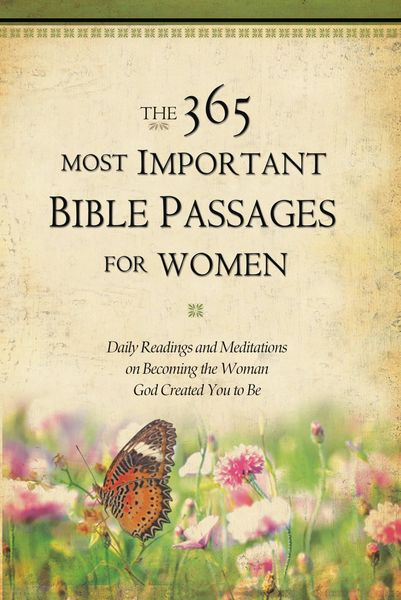 Produktbild: The 365 Most Important Bible Passages for Women