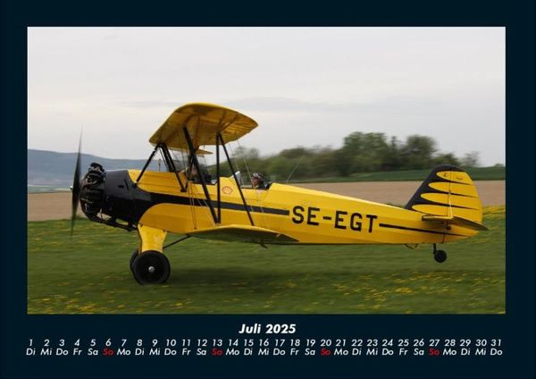 Produktbild: Flugzeuge 2025 Fotokalender DIN A4