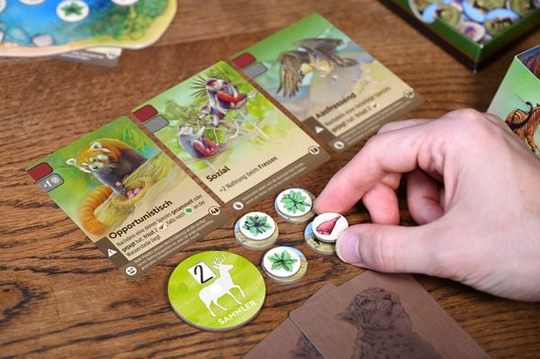Produktbild: HABA 2014453001 - Nature, Spannendes &Ouml;kosystem-Spiel, Brett- und Kartenspiel, Strategiespiel