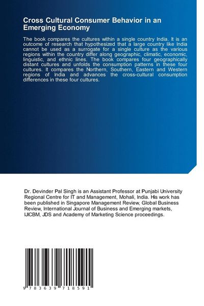 Produktbild: Cross Cultural Consumer Behavior in an Emerging Economy