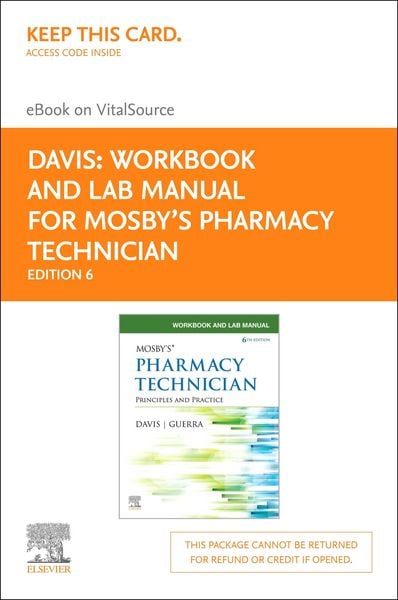 Produktbild: Workbook and Lab Manual for Mosby's Pharmacy Technician E-Book