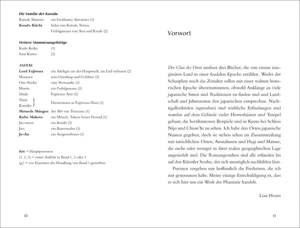 Produktbild: Der Clan der Otori. Das Schwert in der Stille