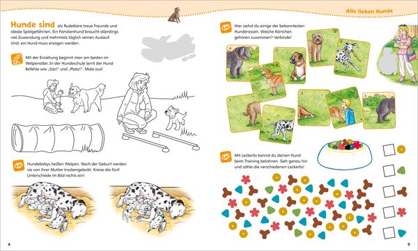 Produktbild: WAS IST WAS Junior Mitmach-Heft Meine liebsten Haustiere