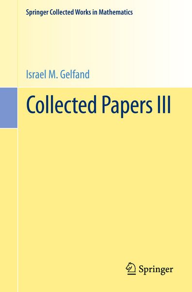Produktbild: Collected Papers III