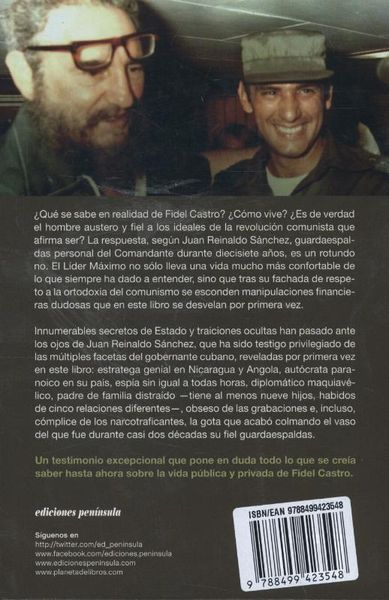 Produktbild: La vida oculta de Fidel Castro : el exguardaespaldas del l&iacute;der cubano desvela sus secretos m&aacute;s &iacute;ntimos