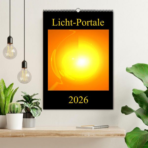 Produktbild: Licht-Portale (Wandkalender 2026 DIN A2 hoch), CALVENDO Monatskalender
