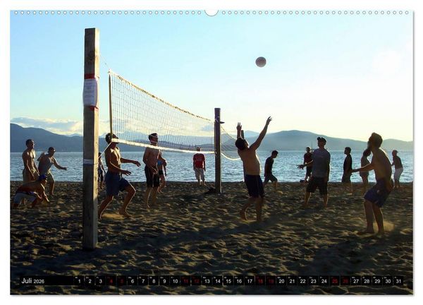 Produktbild: Volleyball Action (Wandkalender 2026 DIN A2 quer), CALVENDO Monatskalender