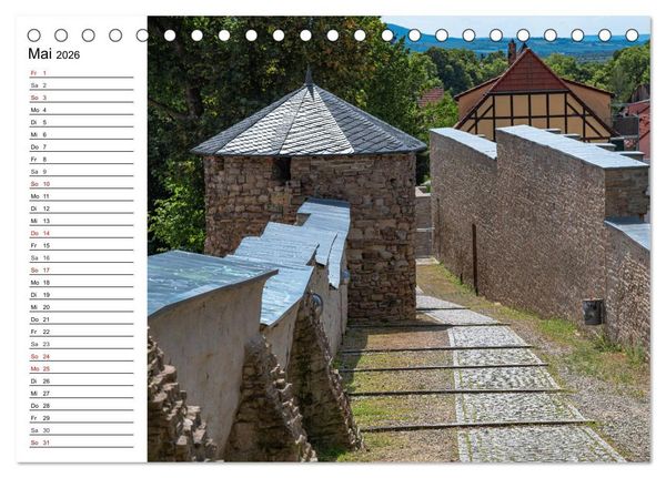Produktbild: Sangerhausen (Tischkalender 2026 DIN A5 quer), CALVENDO Monatskalender