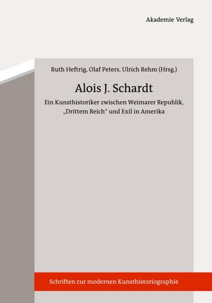 Produktbild: Alois J. Schardt