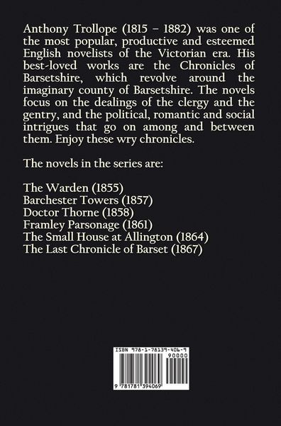 Produktbild: The Barsetshire Chronicles, Volume Two, Including