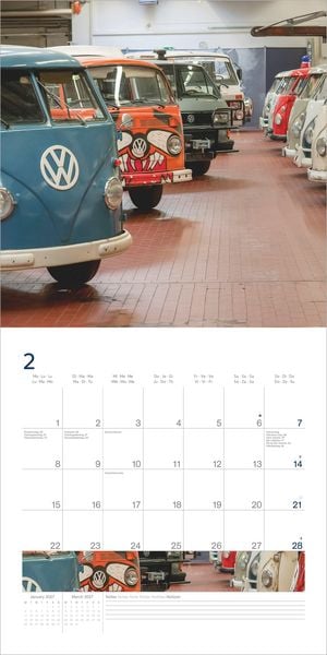 Produktbild: VW Bullikalender 2027