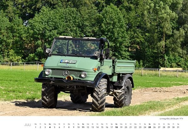 Produktbild: Unimog Klassiker Kalender 2027
