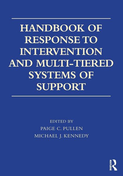 Produktbild: Handbook of Response to Intervention and Multi-Tiered Systems of Support