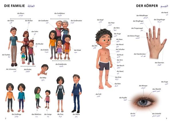 Produktbild: Bildw&ouml;rterbuch f&uuml;r Kinder und Eltern Arabisch-Deutsch