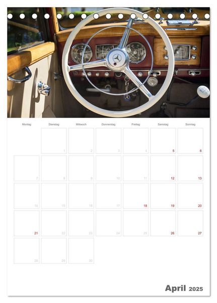Produktbild: Mercedes Benz 170 SCB (Tischkalender 2025 DIN A5 hoch), CALVENDO Monatskalender