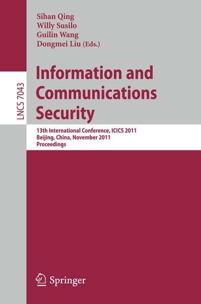 Produktbild: Information and Communication Security