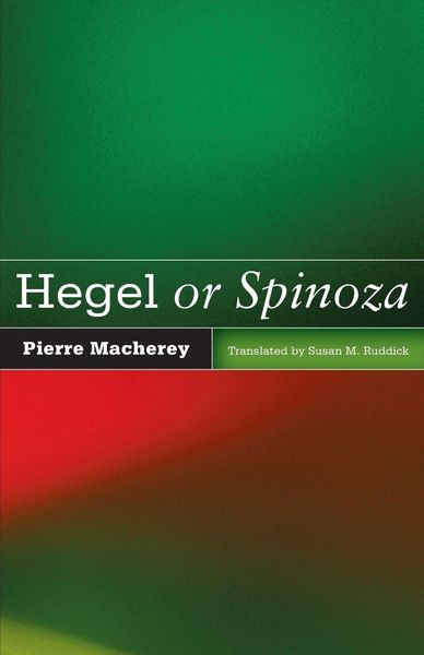 Produktbild: Hegel or Spinoza
