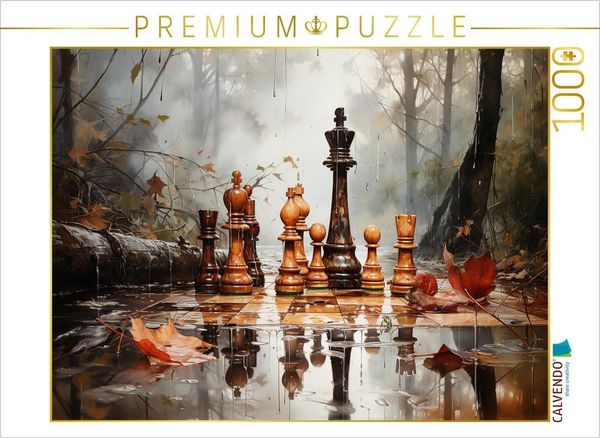 CALVENDO Puzzle Herbststimmung | 1000 Teile Lege-Größe 64x48cm Foto-Puzzle für glückliche Stunden