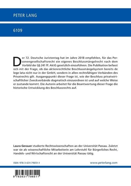 Produktbild: Die Dogmatik des Gesellschafterbeschlusses
