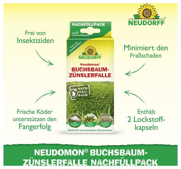 Produktbild: Neudorff 03031 Buchsbaumz&uuml;nsler-Falle Lockstoff 1St.