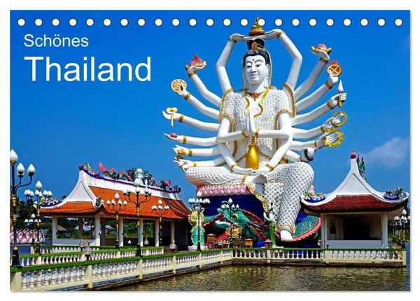 Produktbild: Sch&ouml;nes Thailand (Tischkalender 2026 DIN A5 quer), CALVENDO Monatskalender