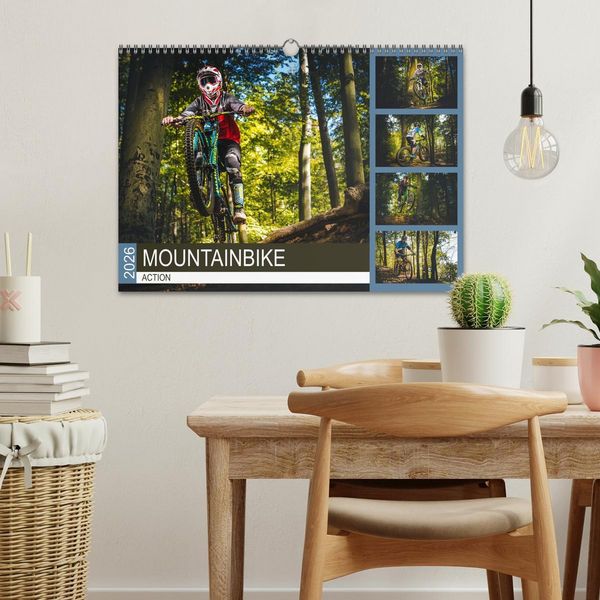 Produktbild: Mountainbike Action (Wandkalender 2026 DIN A3 quer), CALVENDO Monatskalender