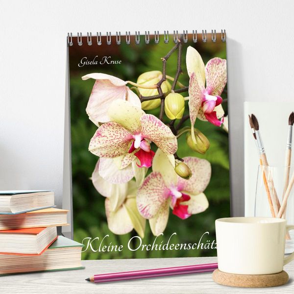 Produktbild: Kleine Orchideensch&auml;tze (Tischkalender 2026 DIN A5 hoch), CALVENDO Monatskalender