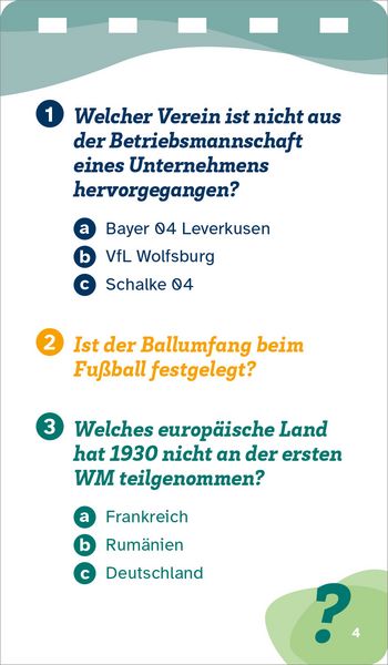 Produktbild: WAS IST WAS Quiz Fu&szlig;ball