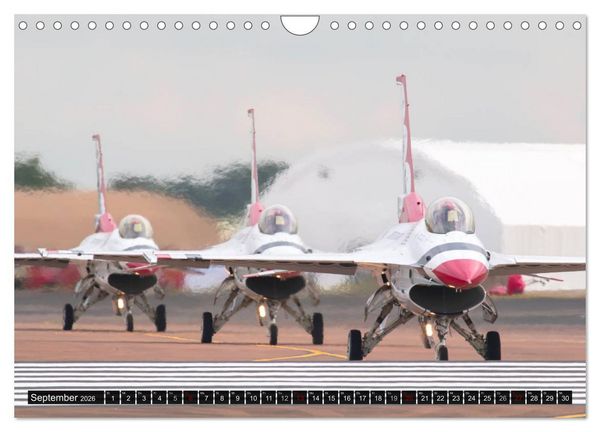 Produktbild: Milit&auml;rjets am Boden (Wandkalender 2026 DIN A4 quer), CALVENDO Monatskalender