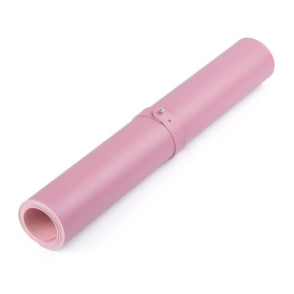 Produktbild: SAX Schreibtischunterlage PU Leder, hellrosa/altrosa