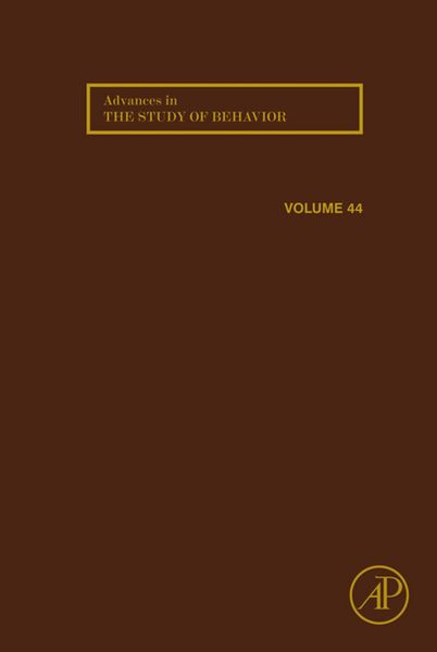 Produktbild: Advances in the Study of Behavior