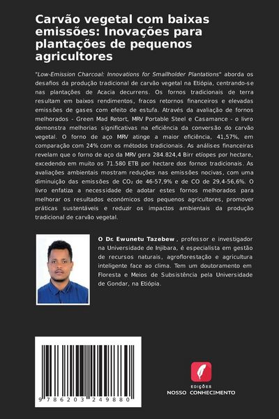 Produktbild: Carv&atilde;o vegetal com baixas emiss&otilde;es: Inova&ccedil;&otilde;es para planta&ccedil;&otilde;es de pequenos agricultores
