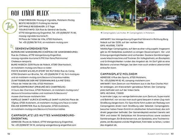 Wochenend und Wohnmobil - Kleine Auszeiten im Elsass