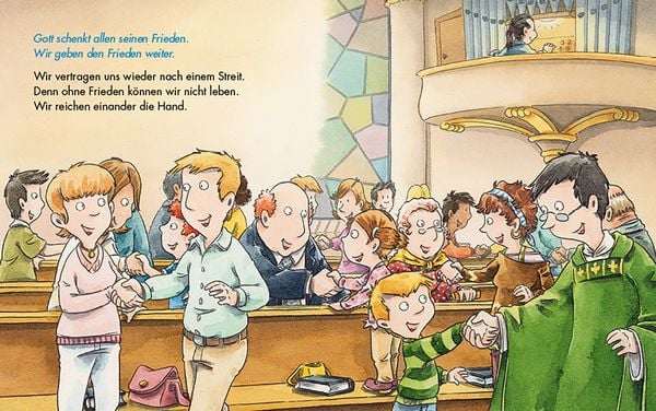 Produktbild: Komm mit in die Kirche (Pappbilderbuch)